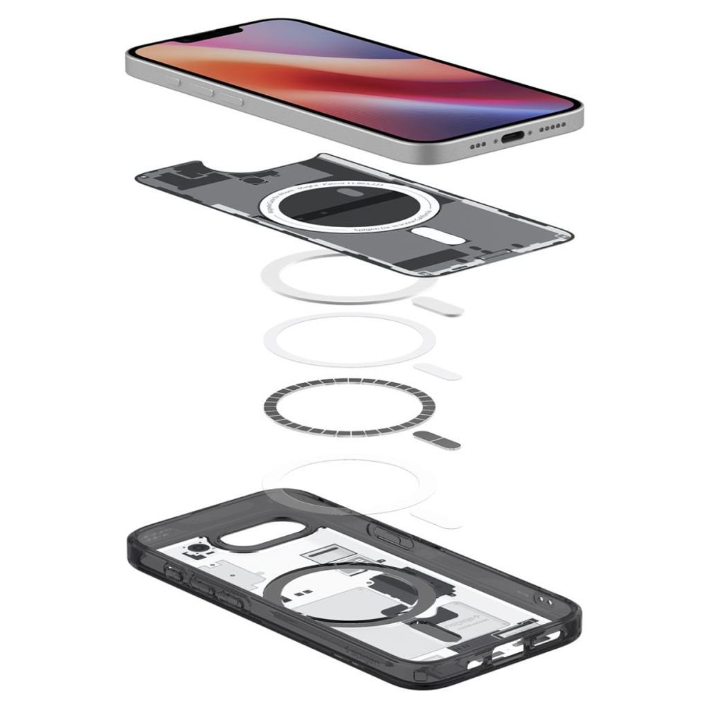 Spigen Ultra Hybrid MagSafe Zero One Deksel til iPhone 16e - Svart