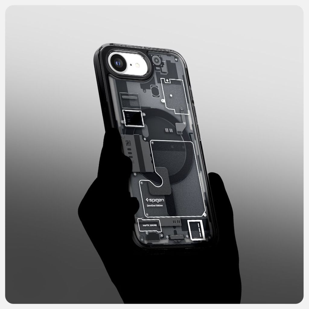 Spigen Ultra Hybrid MagSafe Zero One Deksel til iPhone 16e - Svart