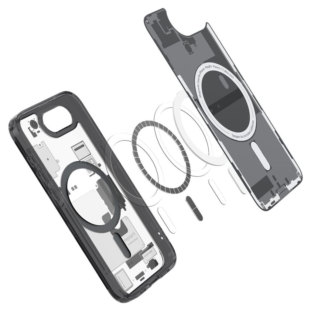 Spigen Ultra Hybrid MagSafe Zero One Deksel til iPhone 16e - Svart