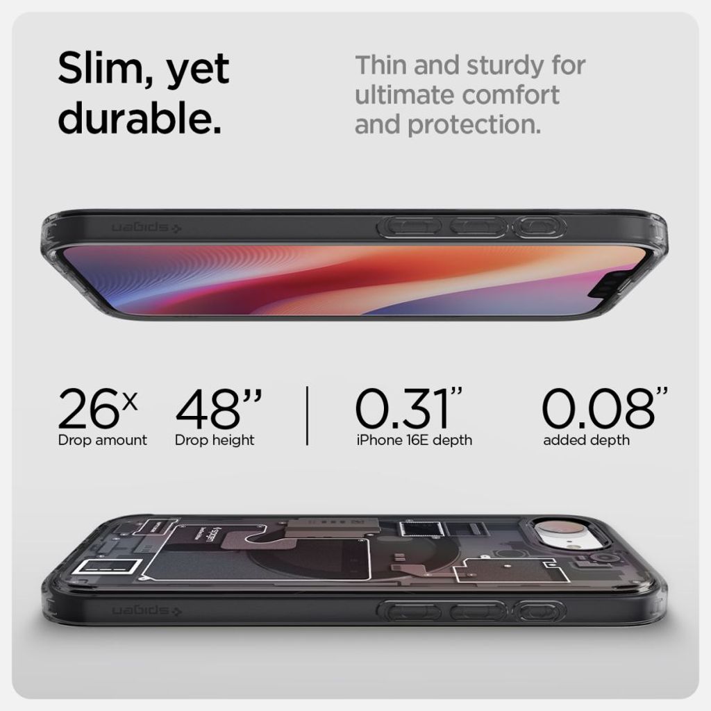 Spigen Ultra Hybrid MagSafe Zero One Deksel til iPhone 16e - Svart