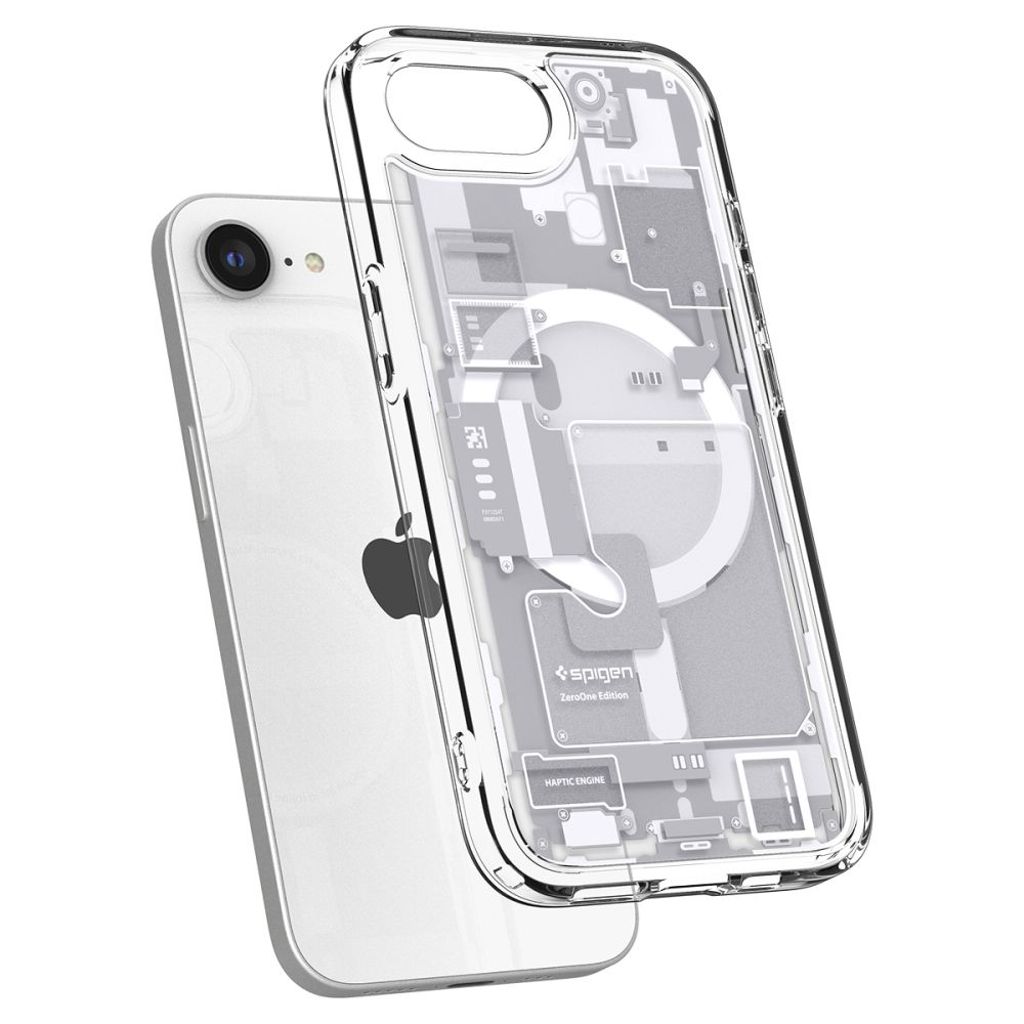 Spigen Ultra Hybrid MagSafe Zero One Deksel til iPhone 16e - Hvit