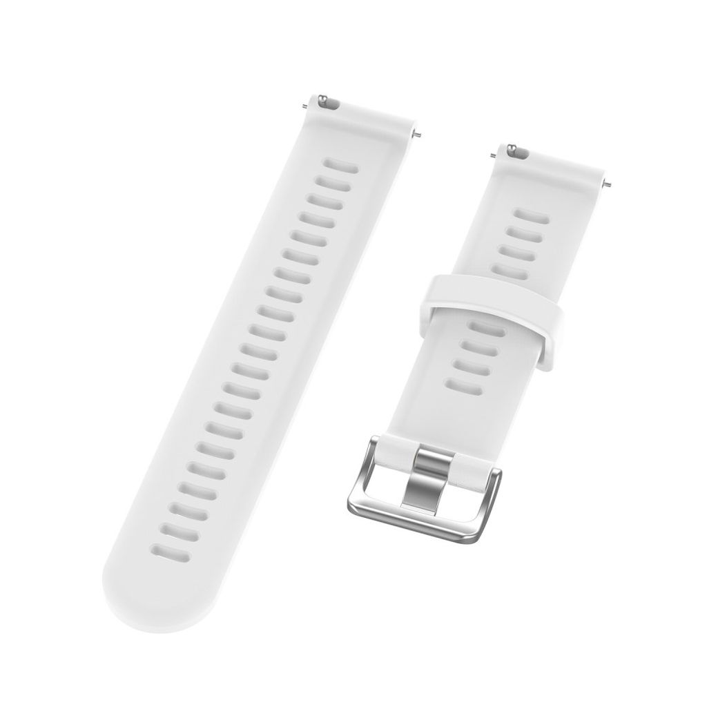 Garmin Forerunner 245/245 Music/645/645 Music m.fl. Klockarmband Silikon – Vit