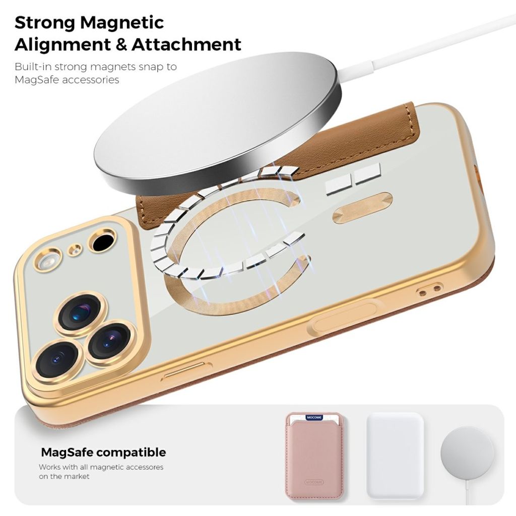 iPhone 17 Pro Max Cover with MagSafe - Brown