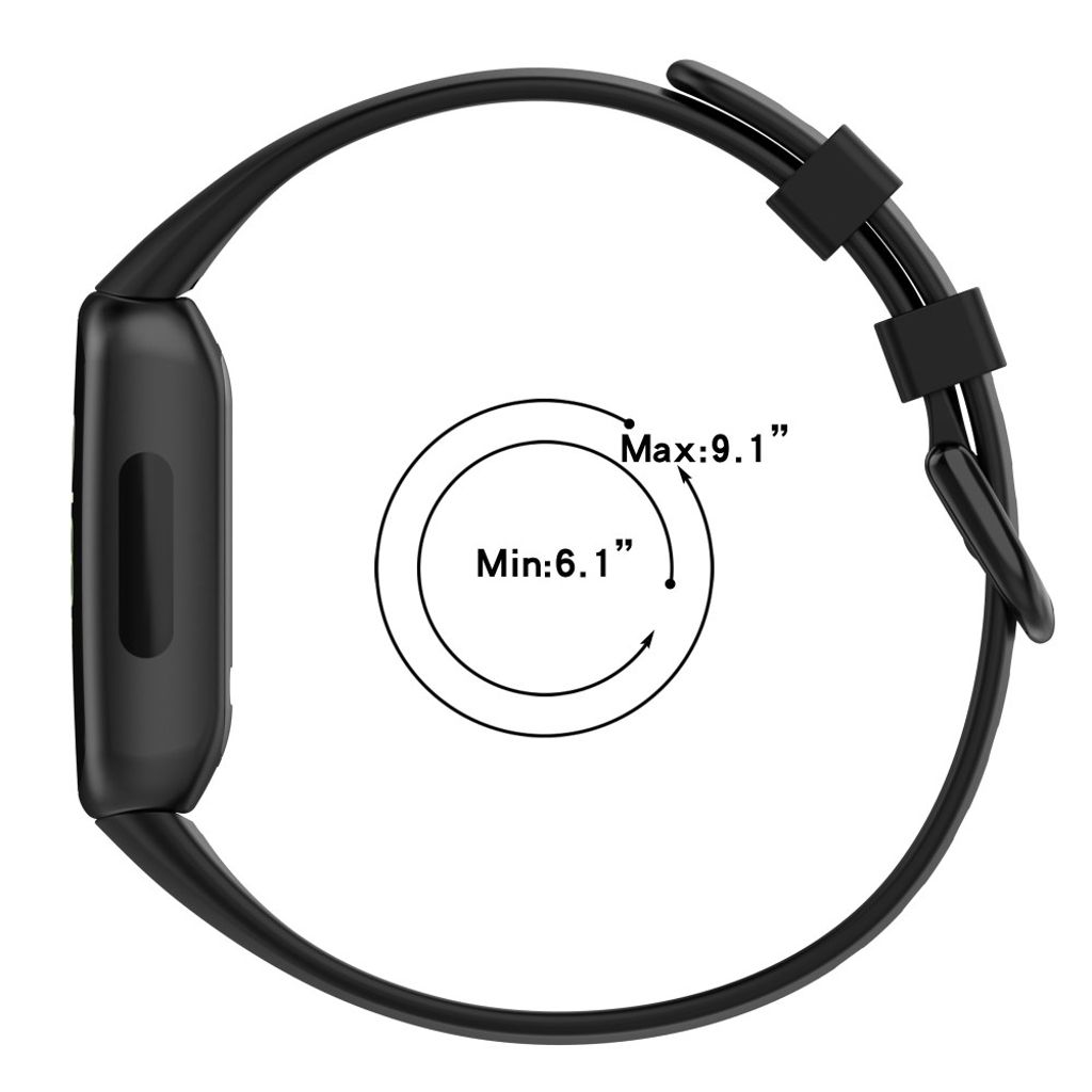 Fitbit Inspire 3 Klokkereim Silikon L – Hvit