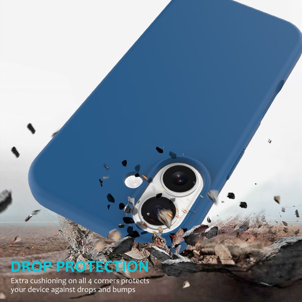 iPhone 17 Silicone Phone Case - Blue