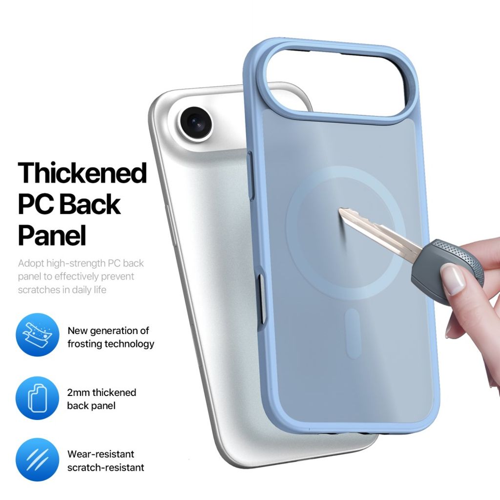 DUX DUCIS iPhone 17 Air Cover med MagSafe - Blå
