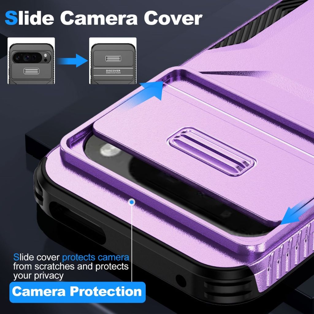 Google Pixel 10 Pro XL / Pixel 9 Pro XL Kuori - Violetti