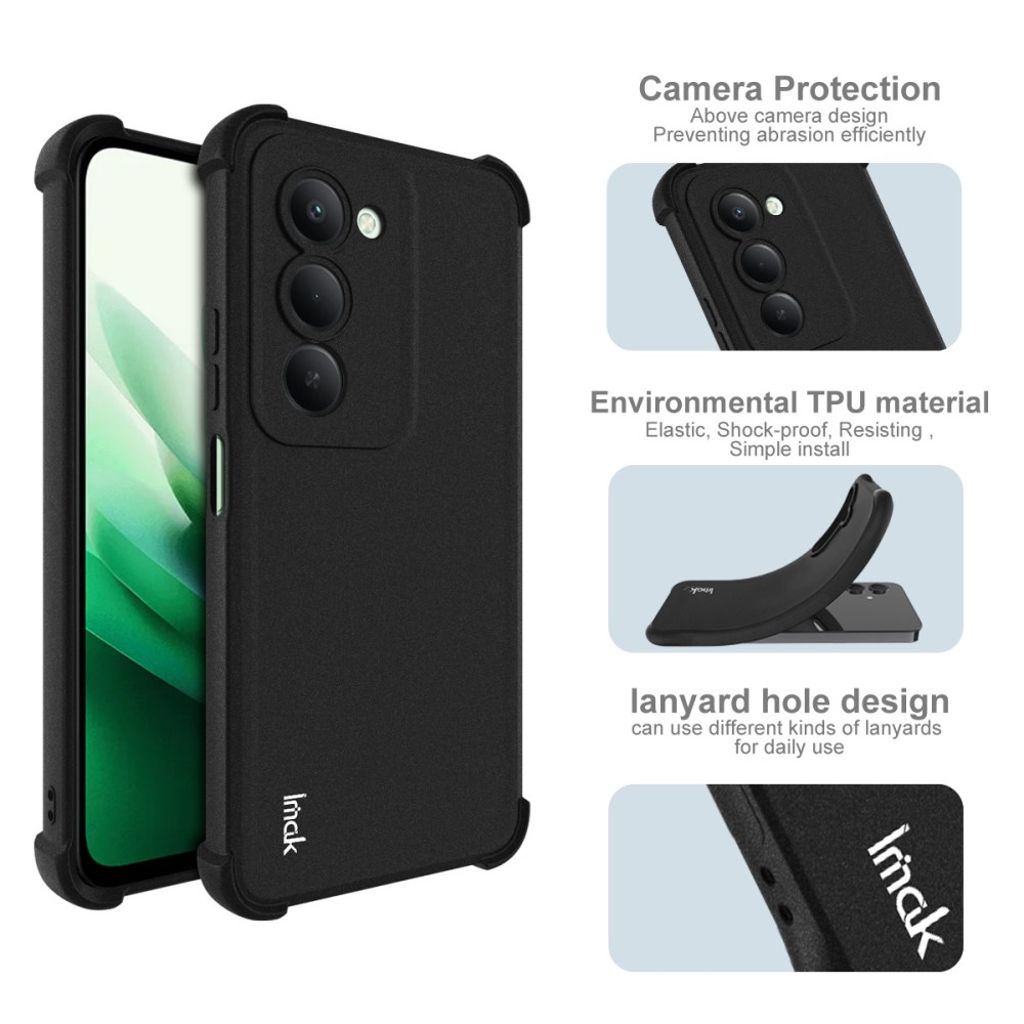 IMAK Xiaomi Redmi 15 / Poco C85 4G TPU Case - Black