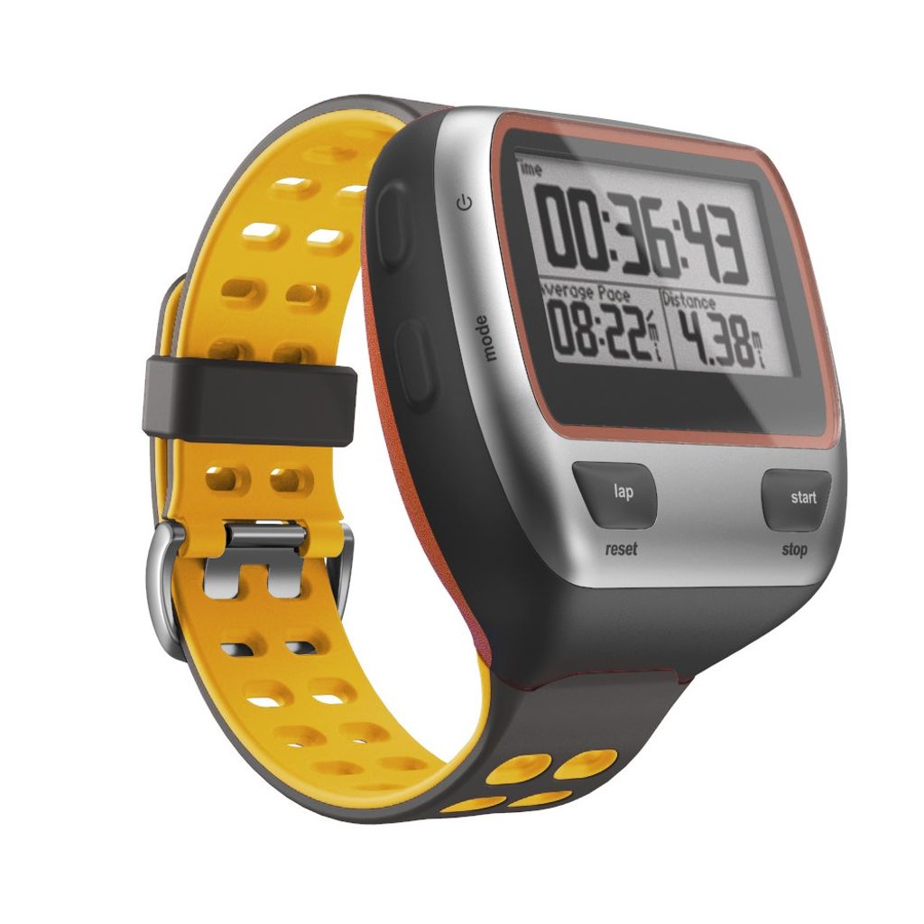 Garmin Forerunner 310XT Urrem Silikone - Grå/Gul