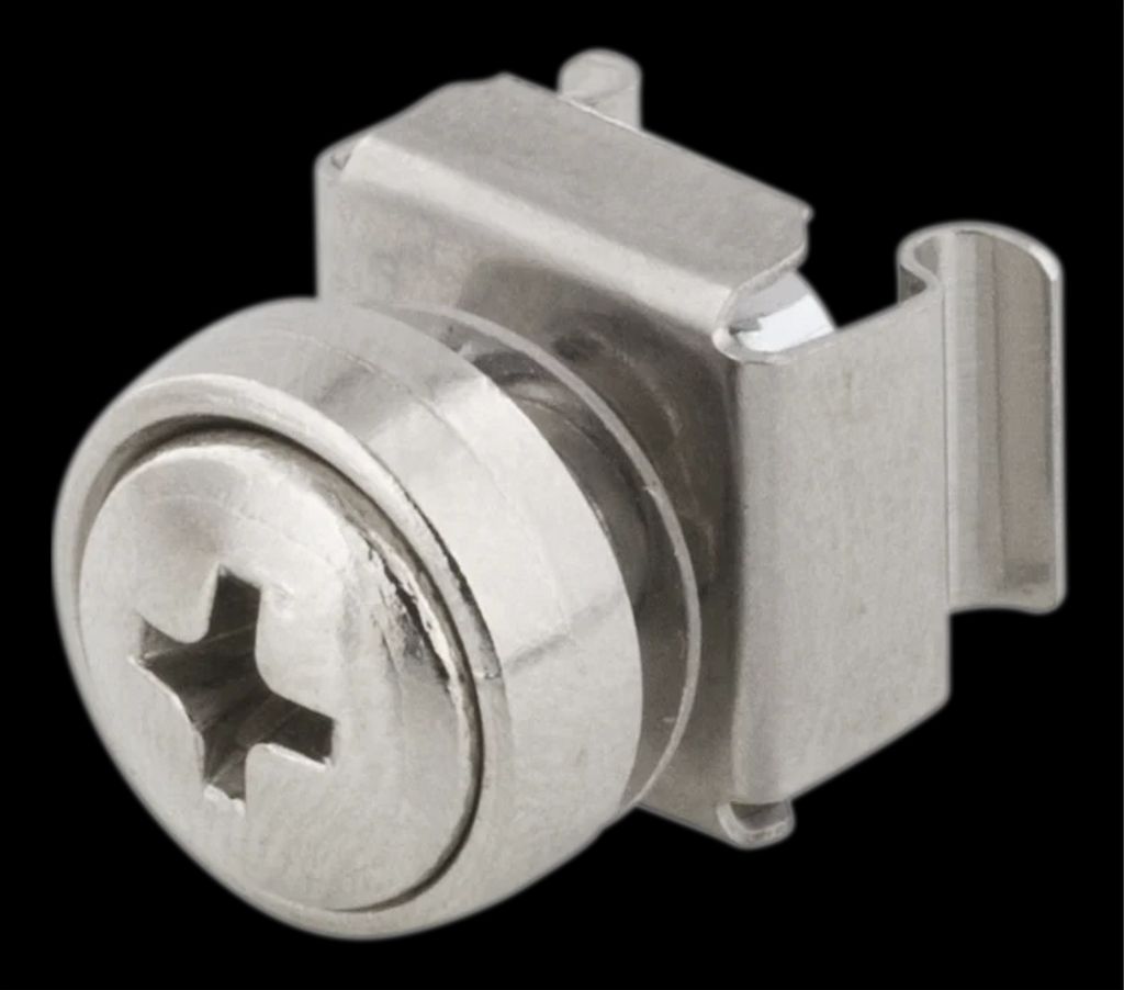 Deltaco M6 skruesæt stjerne til 19-tommer rack – 10-pak