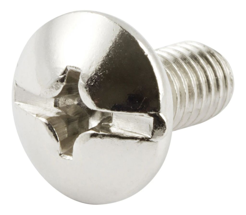 Deltaco M6 Skruesæt Stjerne/Kærv til 19-seriens Skabe 10-pak