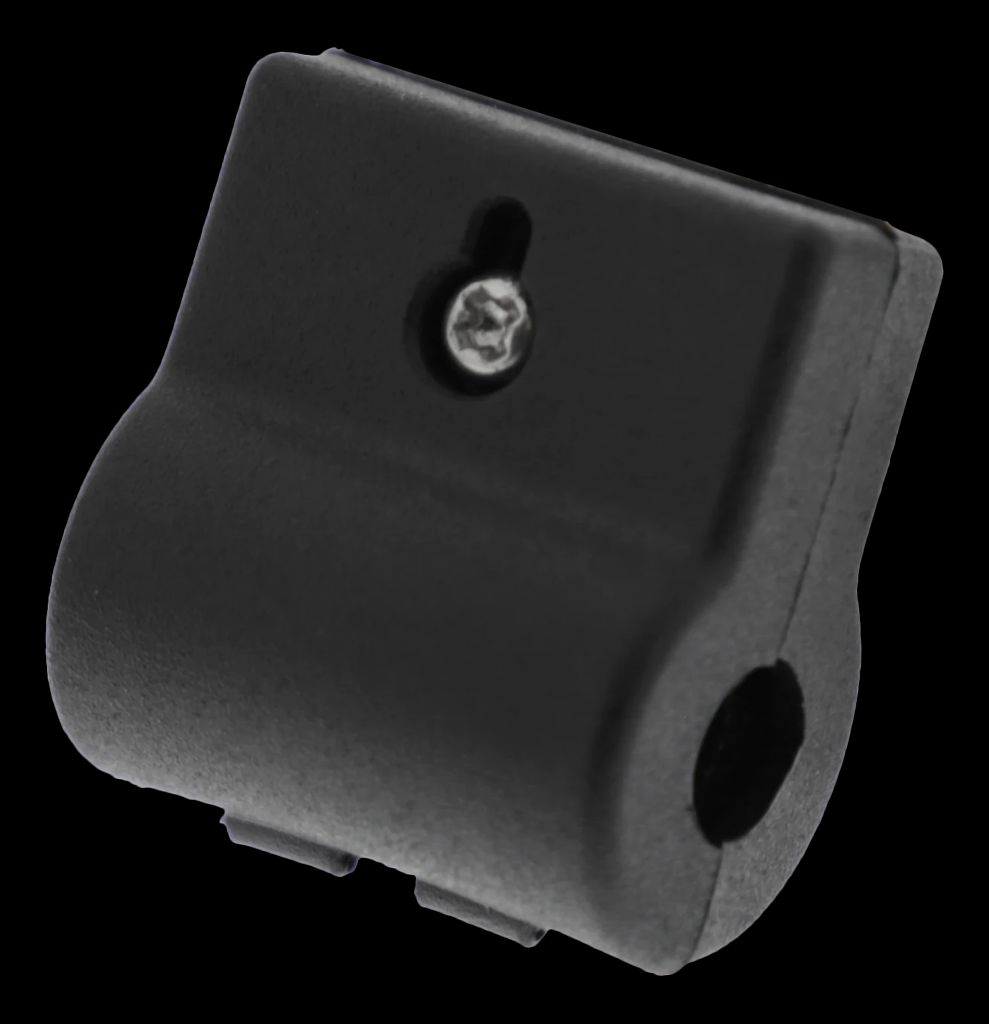 Deltaco monteringsclips til modulære adapterringe 5-pak - sort