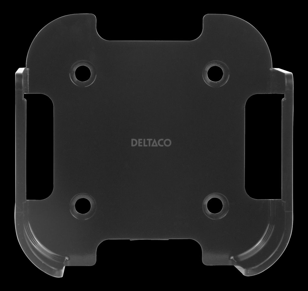 Deltaco-beslag til Apple TV 4 Gen 3 (2022) – sort