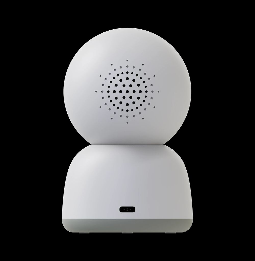DELTACO SMART HOME WiFi-sisäkamera panorointi- ja kallistustoiminnolla - valkoinen
