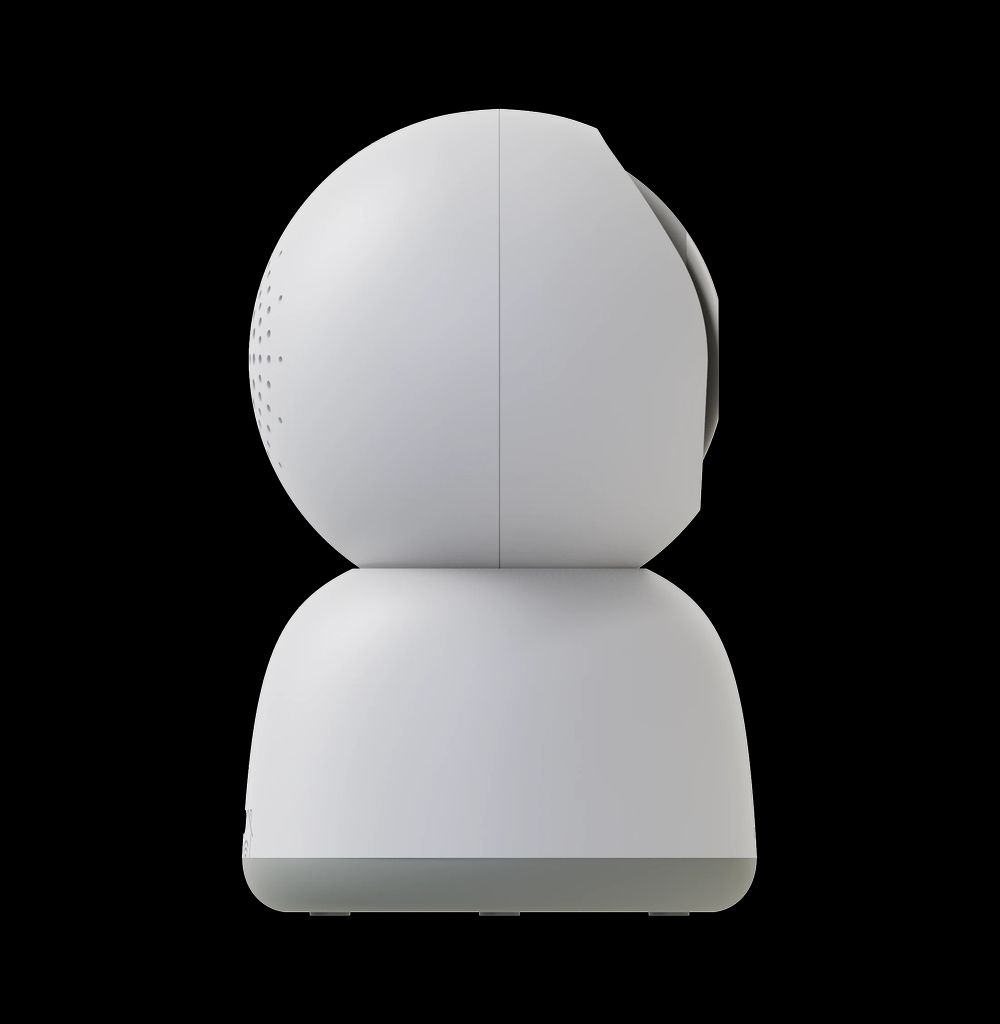 DELTACO SMART HOME WiFi-sisäkamera panorointi- ja kallistustoiminnolla - valkoinen