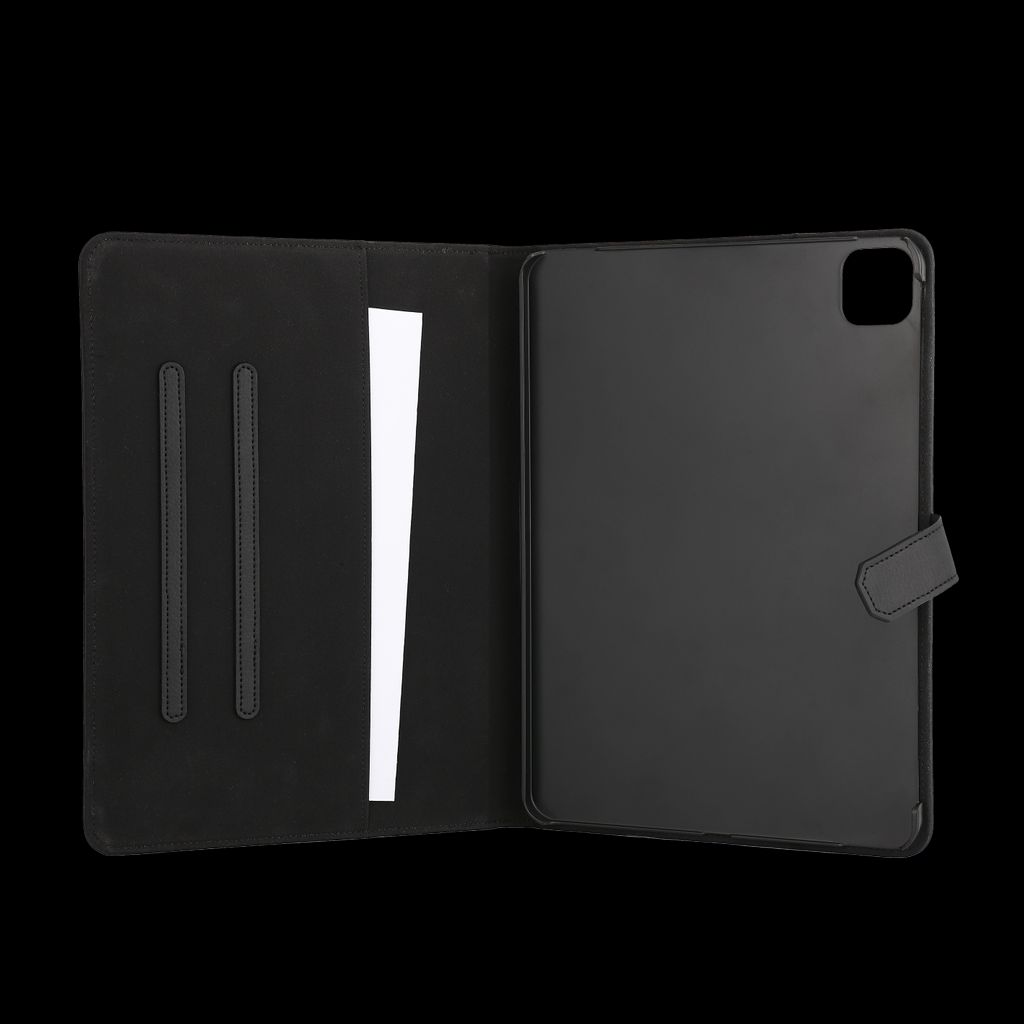 Deltaco iPad Air/Pro 11 etc Plånboksfodral PU-läder - Svart
