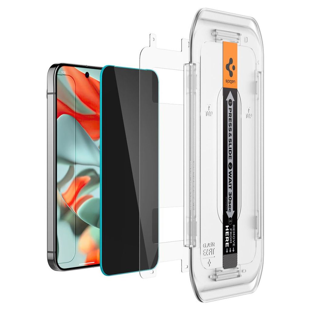 Spigen Glas.TR Ez Fit Privacy 2-pack Skjermbeskytter til Google Pixel 9 Pro XL
