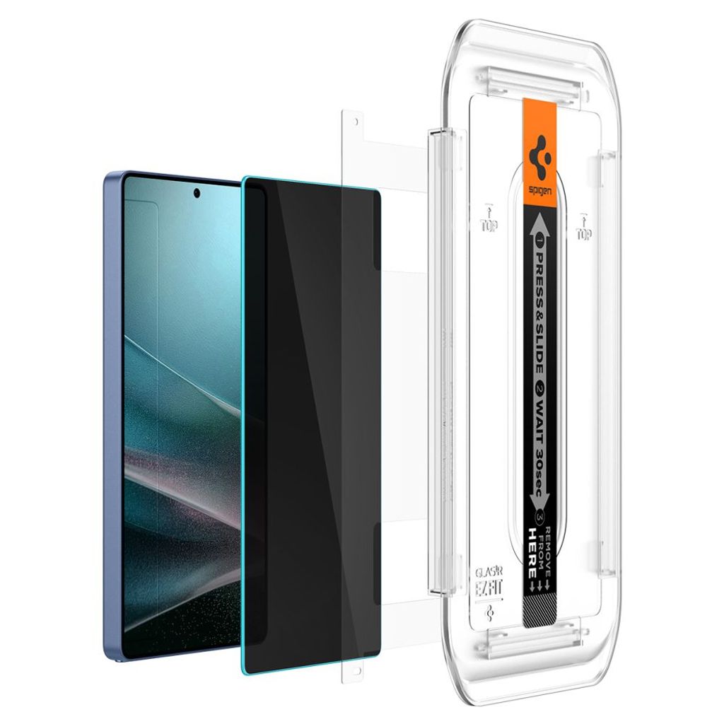Spigen Glas.tR EZ Fit Privacy 2-pack Skjermbeskytter til Samsung Galaxy S25 Ultra