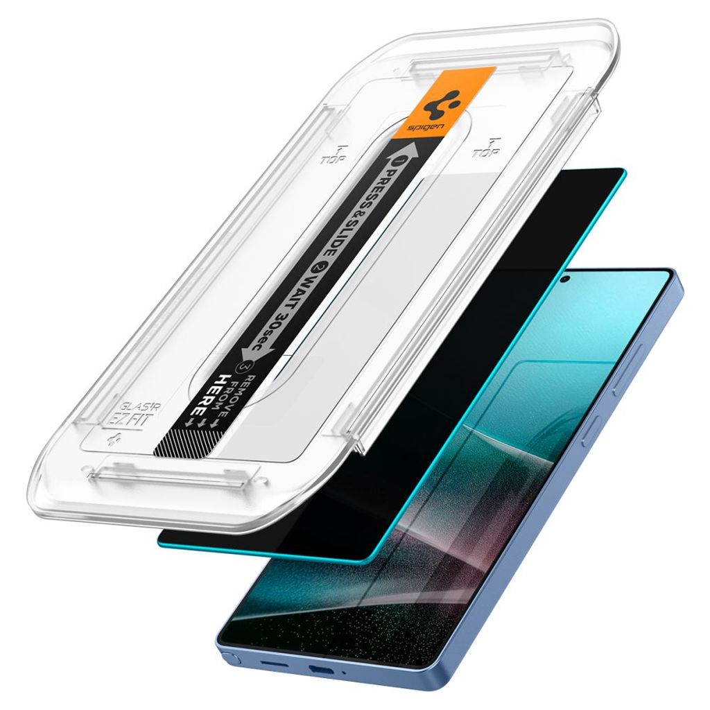 Spigen Glas.tR EZ Fit Privacy 2-pack Skjermbeskytter til Samsung Galaxy S25 Ultra