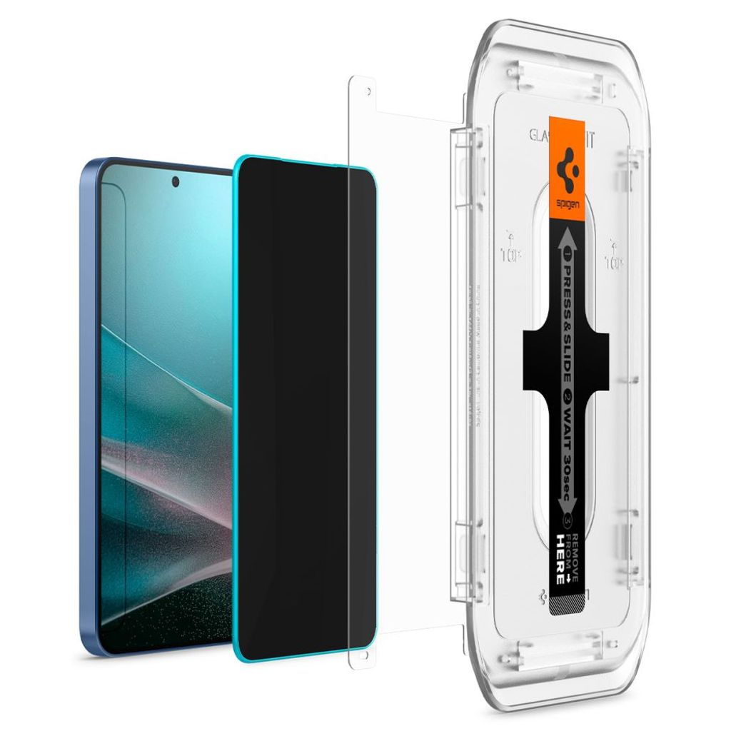 Spigen Glas.tR EZ Fit Privacy 2-pack Näytönsuoja Samsung Galaxy S24 Plus/S25 Plus