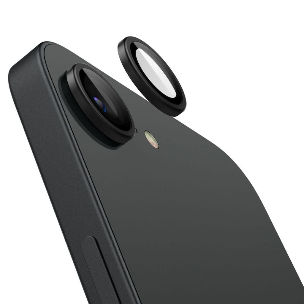 Spigen Optik Pro GLAS.TR "Ez Fit" 2-pack Linsebeskytter til iPhone 16e