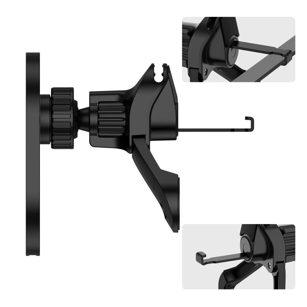 Tech-Protect MM15W-V6 MagSafe Telefonhållare för bil ventilationsgaller – Svart