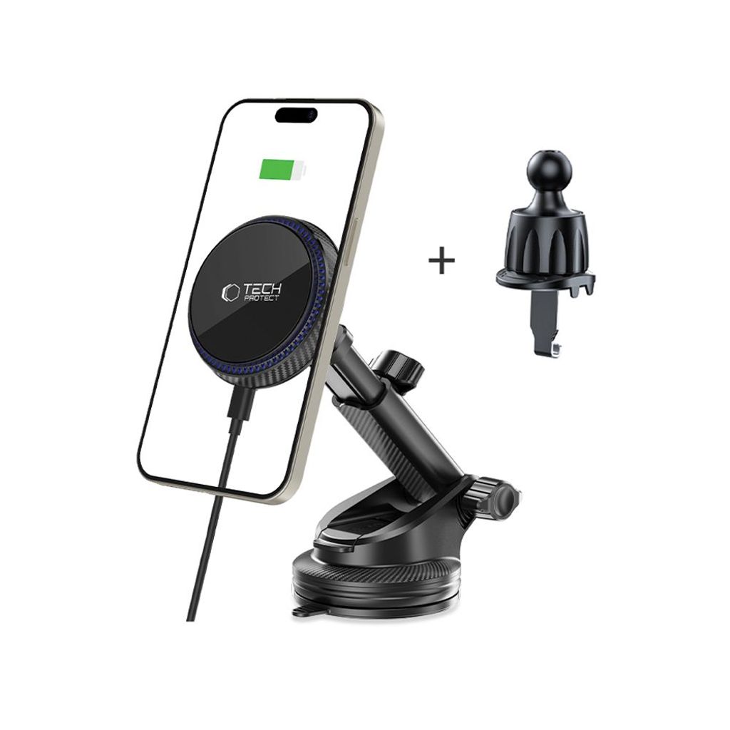 Fördelar med Tech-Protect MM15W-V4 MagSafe-laddare för bil – svart