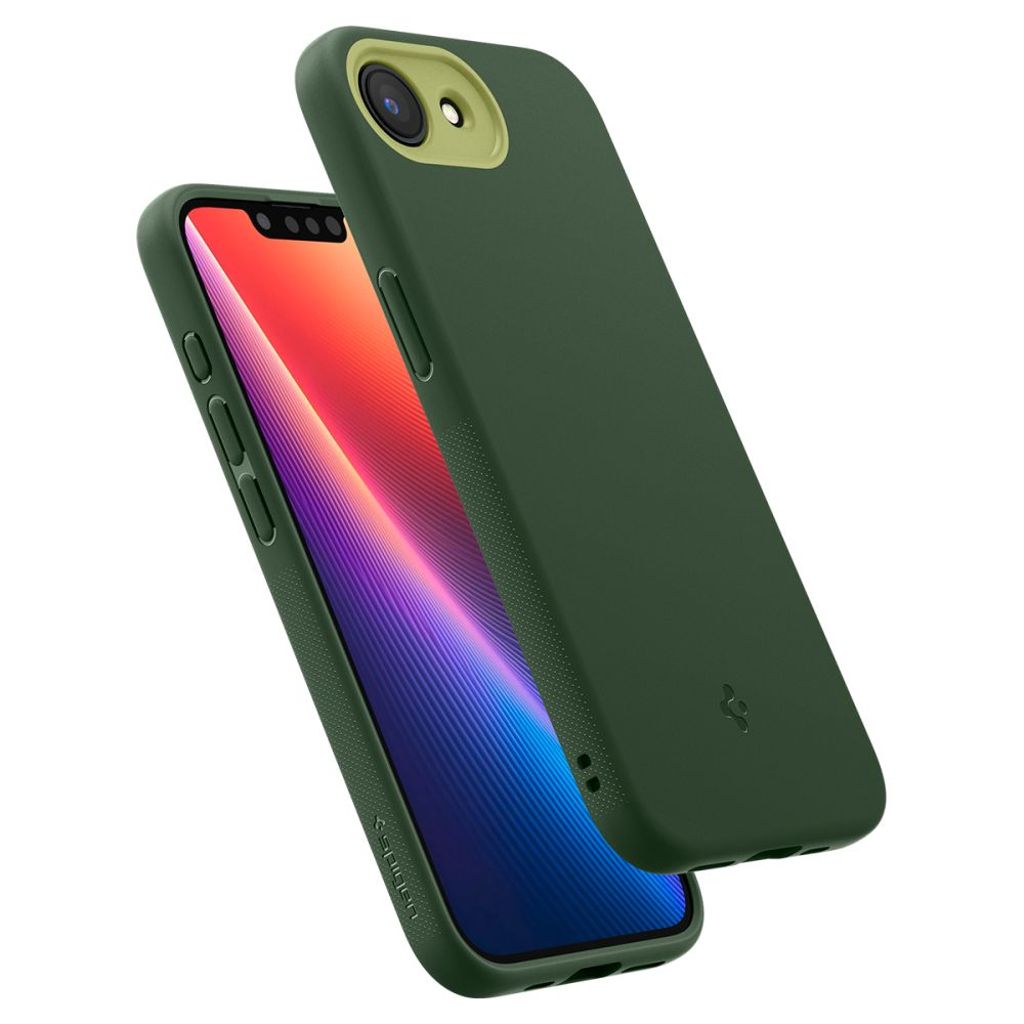 Spigen Nano Pop MagSafe Deksel til iPhone 16e - Matte Green