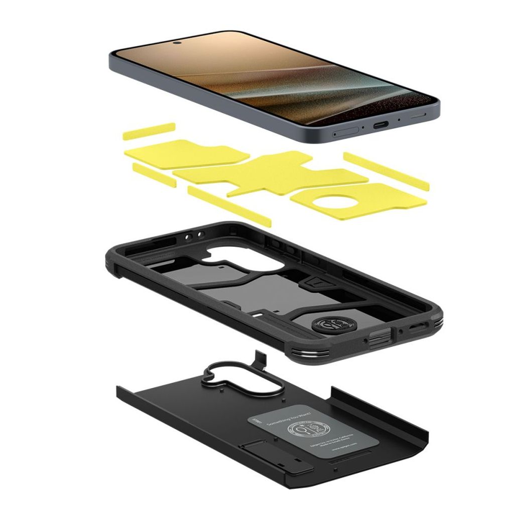 Spigen Tough Armor Cover til Samsung Galaxy A36 5G - Sort
