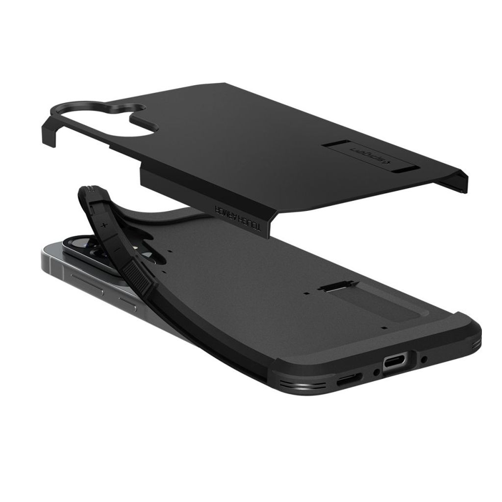 Spigen Tough Armor Skal till Samsung Galaxy A56 5G - Svart