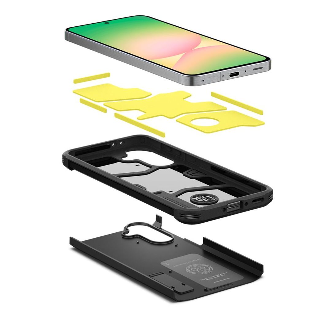 Spigen Tough Armor Skal till Samsung Galaxy A56 5G - Svart