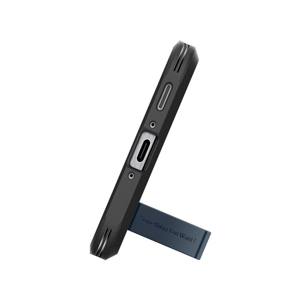 Spigen Tough Armor Skal till Samsung Galaxy A56 5G - Grå/Svart