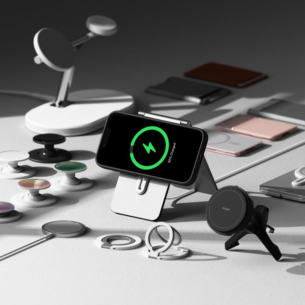 Ringke Silicone Magsafe Deksel til iPhone 16e - Svart