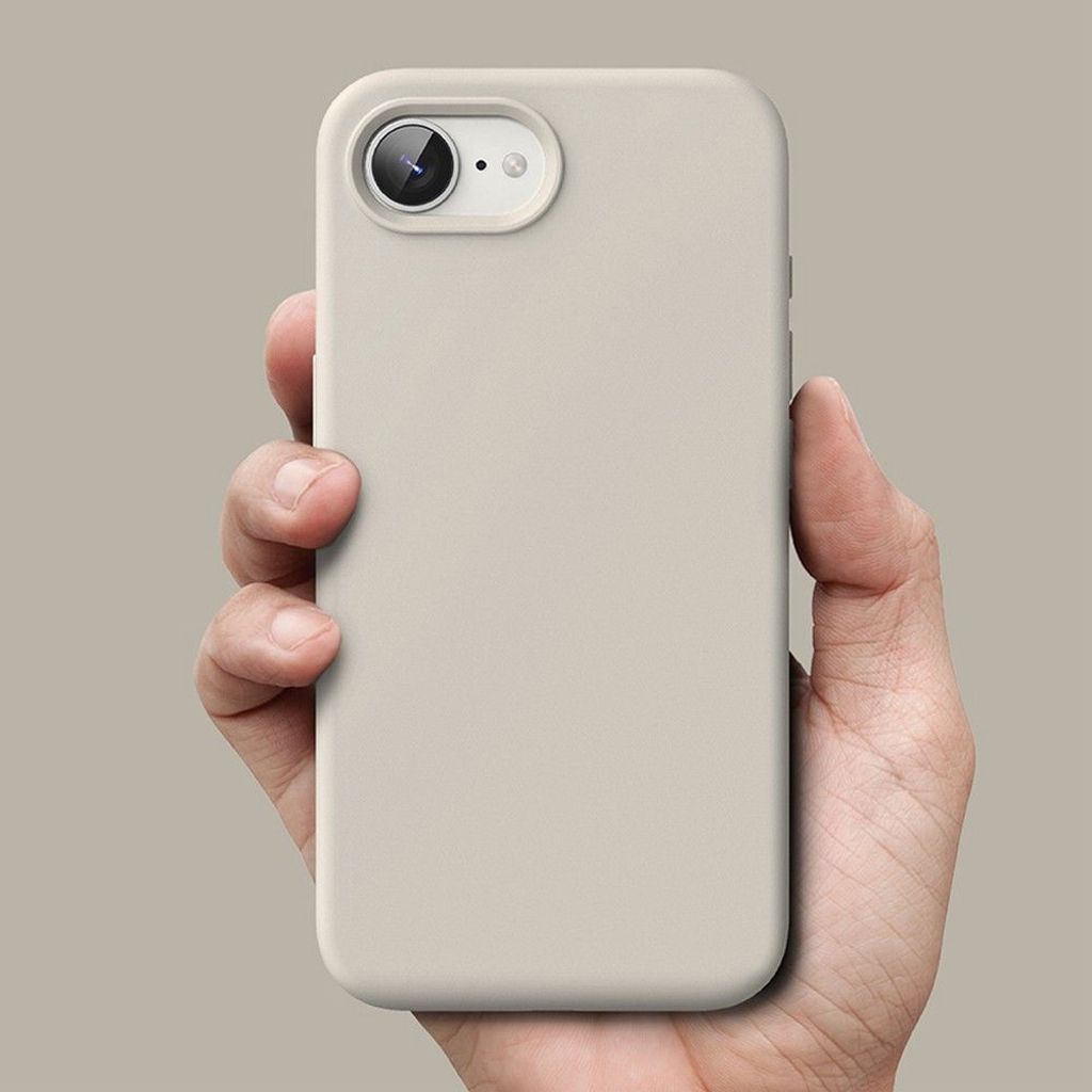 Ringke Silicone Magsafe Deksel til iPhone 16e - Beige