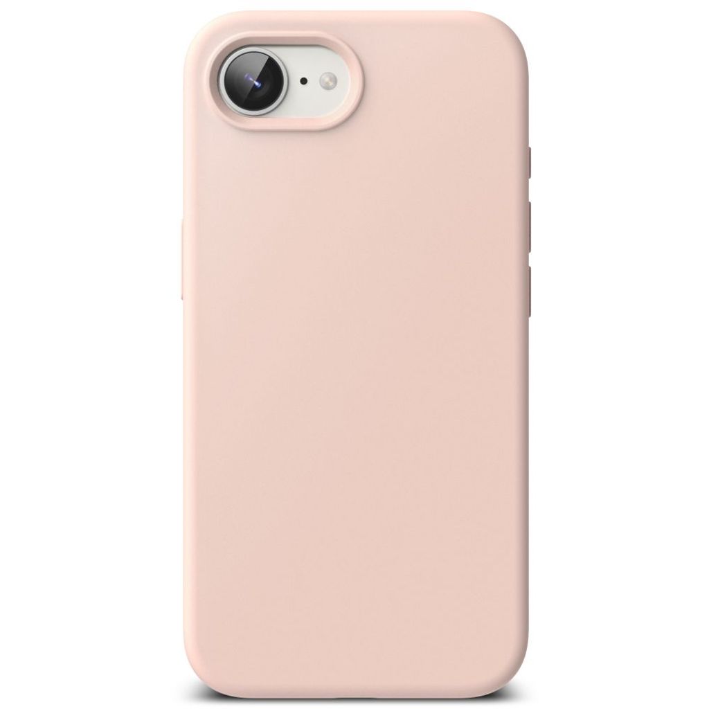 Ringke Silicone Magsafe Deksel til iPhone 16e - Rosa
