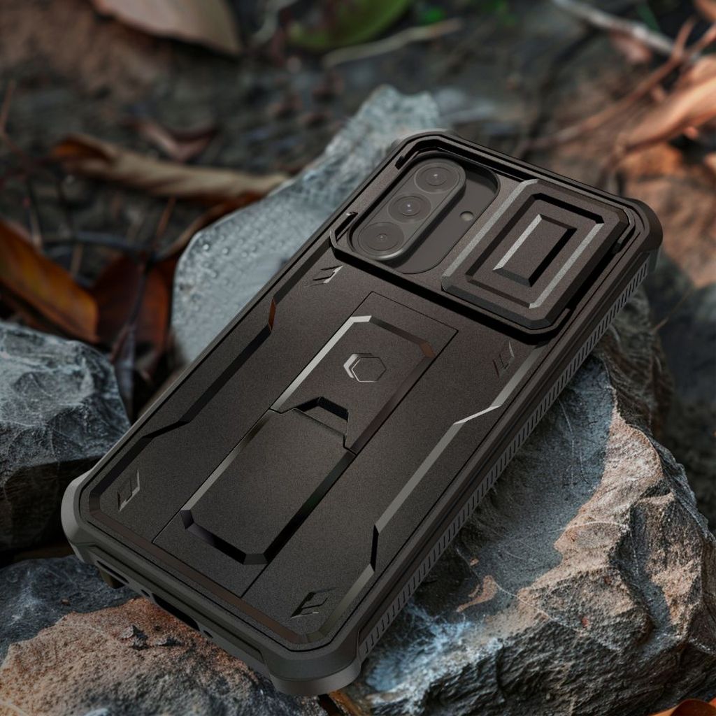 Tech-Protect Kevlar Cam+ Cover til Samsung Galaxy A36 5G - Sort