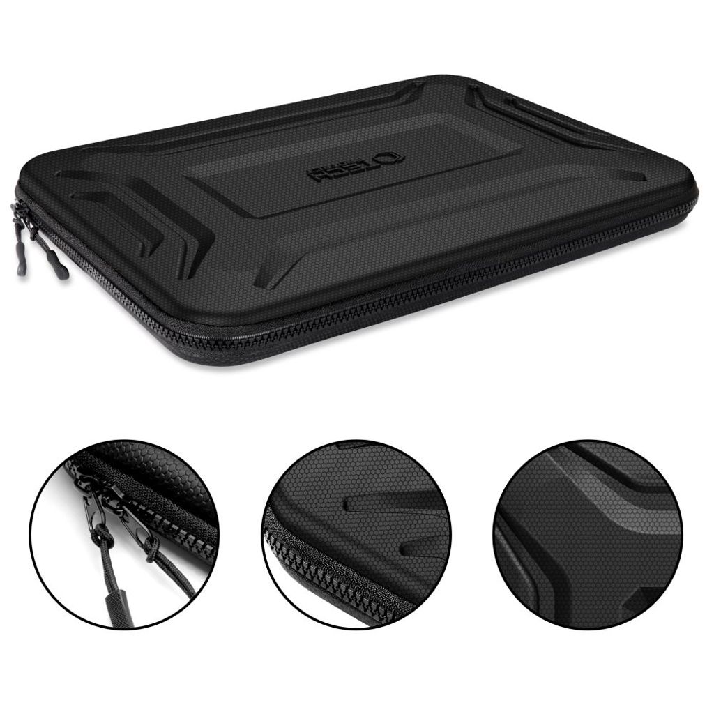 Tech-Protect Kevlar Pro laptop cover 13-14" – Sort