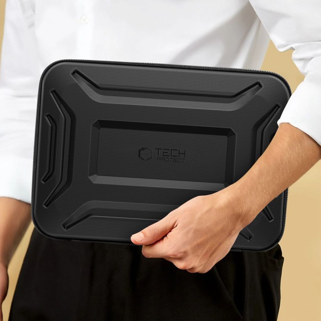 Tech-Protect Kevlar Pro Laptop Case 15-16" – Black