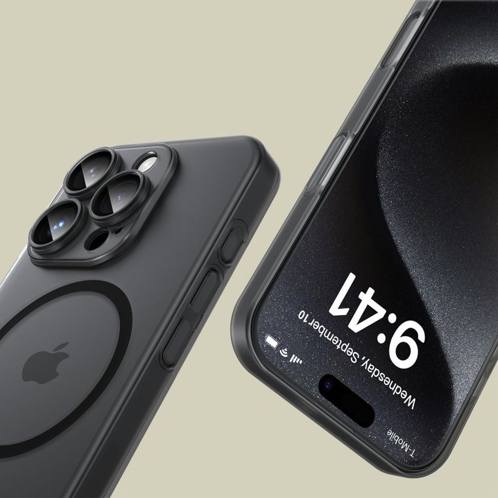 Tech-Protect MagSlim MagSafe Deksel til iPhone 16e - Matte Black