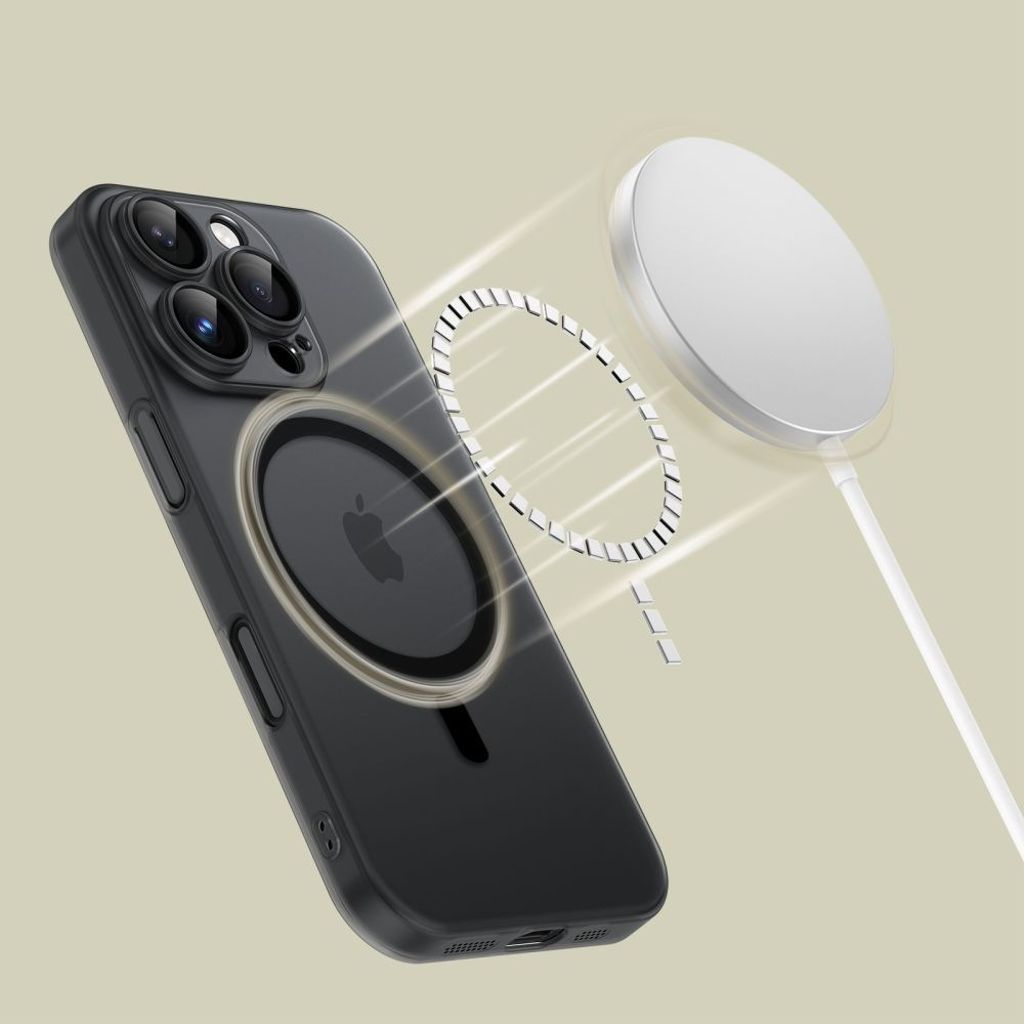 Tech-Protect MagSlim MagSafe Deksel til iPhone 16e - Matte Black