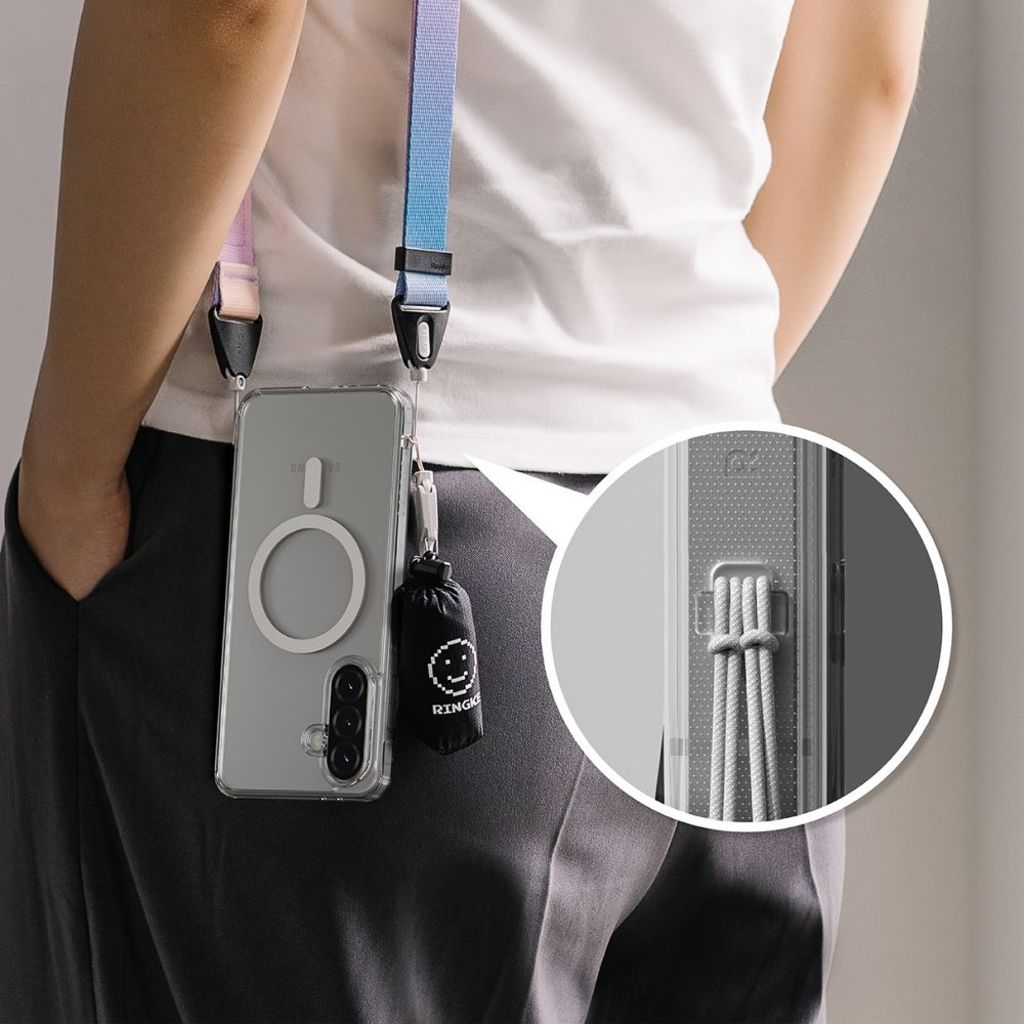 Ringke Fusion MagSafe Deksel til Samsung Galaxy A36/A56 5G - Gjennomsiktig