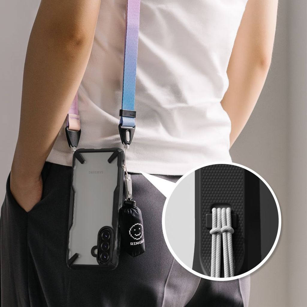 Ringke Fusion X Deksel til Samsung Galaxy A36/A56 5G - Svart