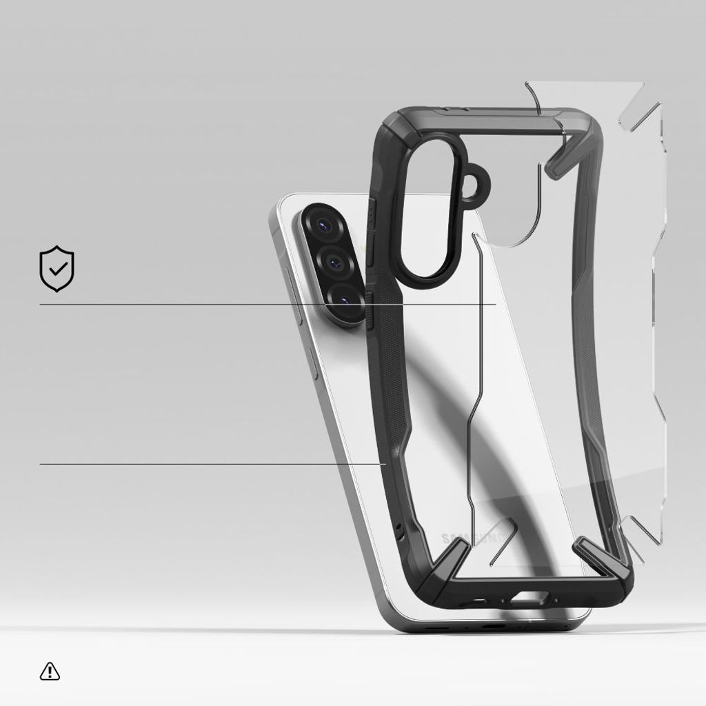 Ringke Fusion X Deksel til Samsung Galaxy A36/A56 5G - Svart