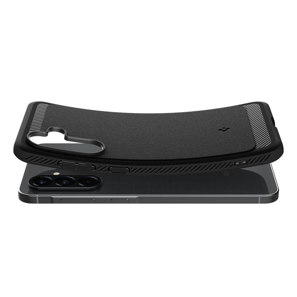 Spigen Rugged Armor Skal till Samsung Galaxy A56 5G - Svart