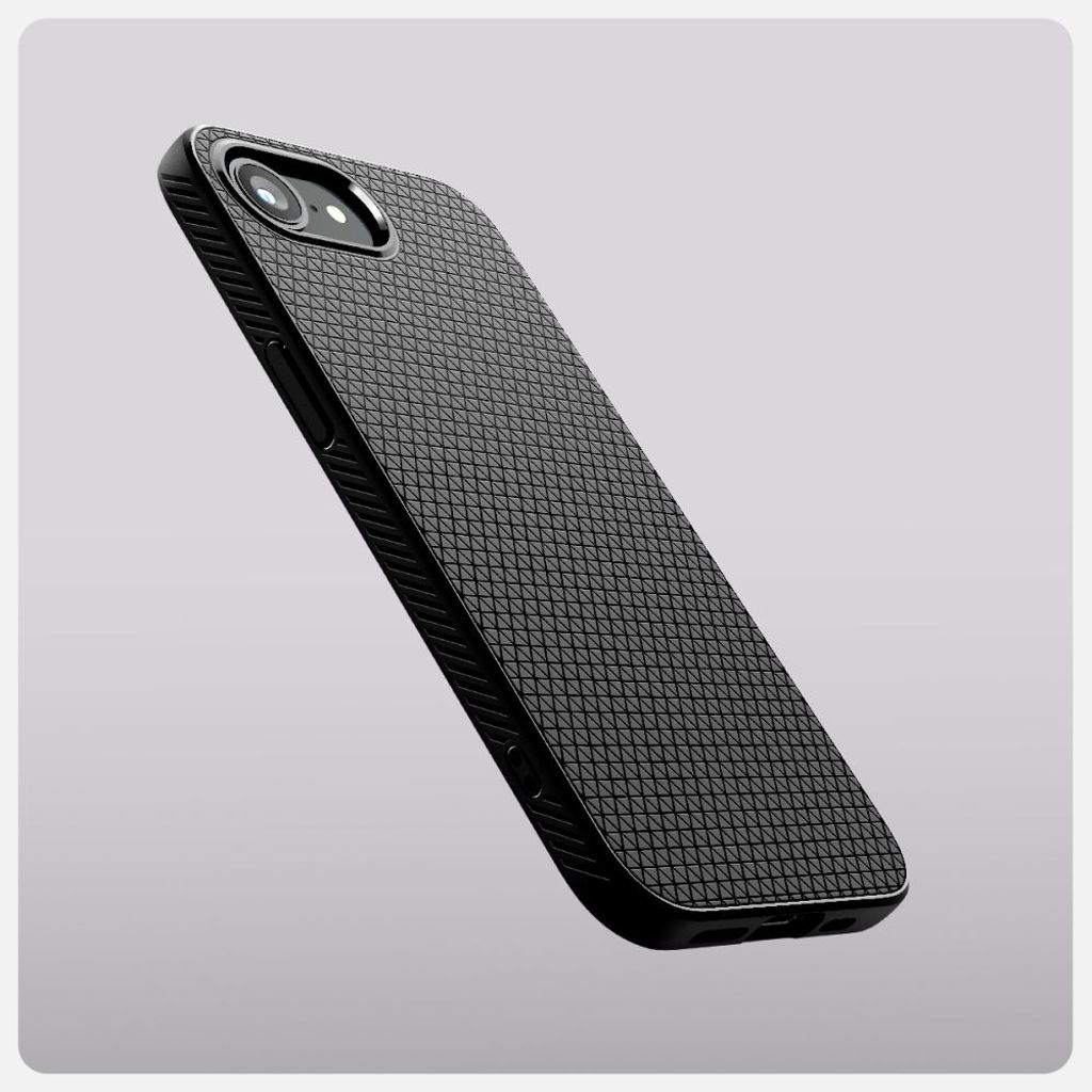 Spigen Liquid Air MagSafe Case for iPhone 16e - Matte Black