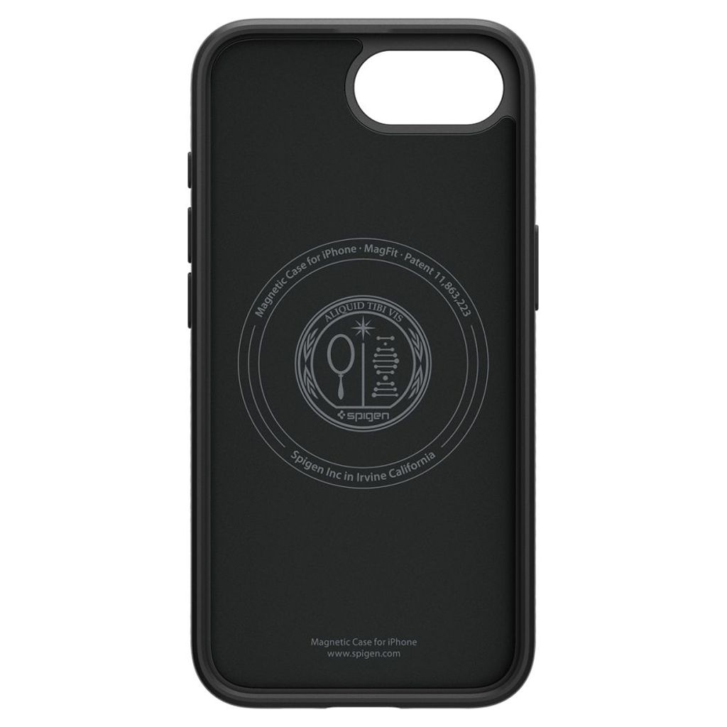 Spigen Liquid Air MagSafe Case for iPhone 16e - Matte Black