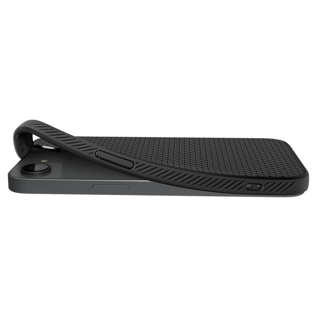 Spigen Liquid Air MagSafe Case for iPhone 16e - Matte Black