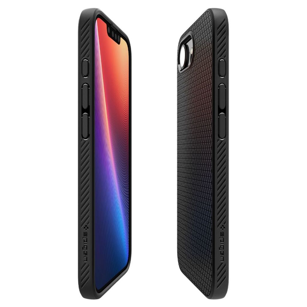 Spigen Liquid Air MagSafe Case for iPhone 16e - Matte Black