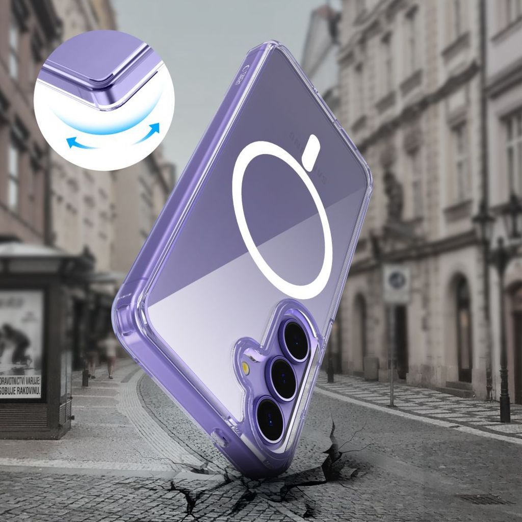 Tech-Protect FlexAir Hybrid MagSafe Skal till Samsung Galaxy A56 - Transparent