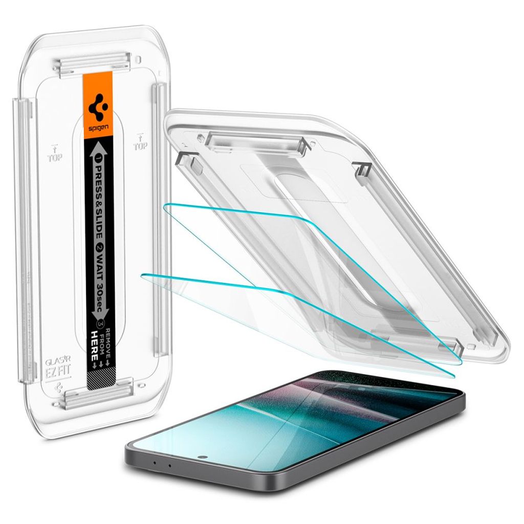 Spigen Glas.tR EZ Fit 2-pack Näytönsuoja Samsung Galaxy A36 5G